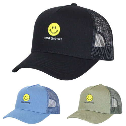 JAN 4573176760840 7UNION Spread Good Vibes Mesh Cap NIVW-109 株式会社セブンユニオン バッグ・小物・ブランド雑貨 画像