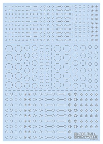 JAN 4573211372786 ハイキューパーツ ACD-A-LG アクセントデカール A ライトグレー ZV29771 株式会社ハイキューパーツ ホビー 画像
