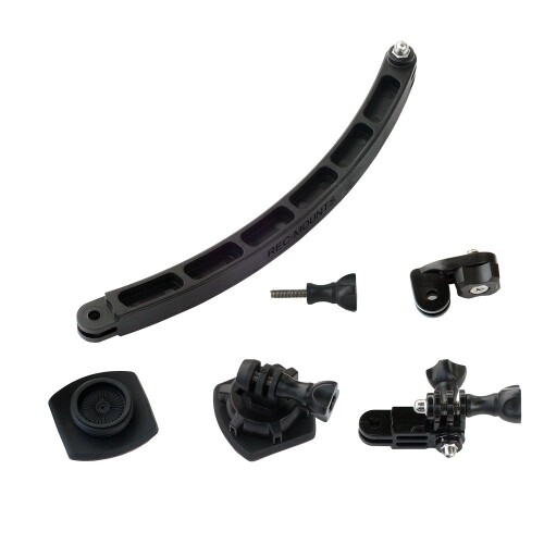 JAN 4573214153238 レックマウント Rec-Mounts REC-MOUNTS ヘルメットマウントS Helmet mount S for JVC アディクション スポーツカム用 自分撮り 目線撮り 芸能人撮りに JV-51T200CN 有限会社アンデックスユウ TV・オーディオ・カメラ 画像