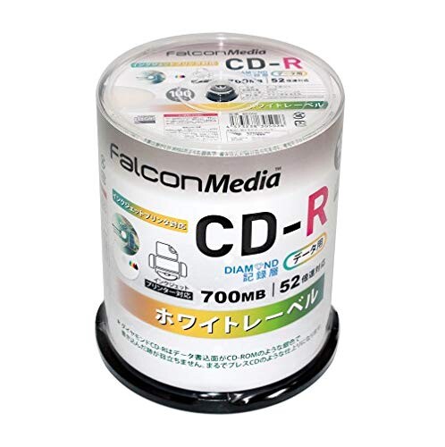 JAN 4573238305026 FalconMedia ワイドCD-R100枚SP 株式会社BIG ONE パソコン・周辺機器 画像