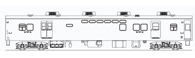 JAN 4573245162179 鉄道模型 ボナファイデプロダクト N K-4101 オユ14 0番代 未塗装組立キット ボナファイデプロダクト ホビー 画像