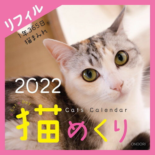 JAN 4573330470417 シーオーツー 猫めくり 2022年 日めくりカレンダー リフィル CK-C22-02 株式会社シーオーツー 本・雑誌・コミック 画像