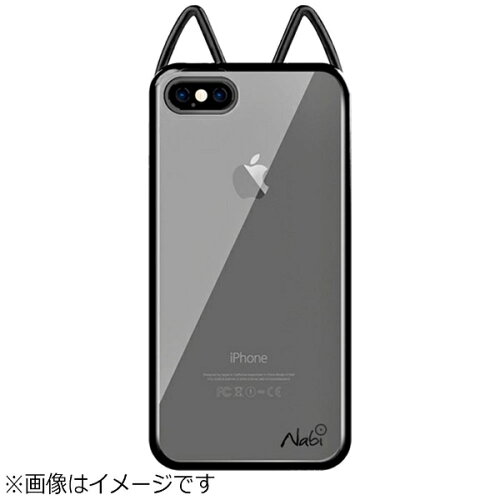 JAN 4573356881624 UI ユーアイ iPhone 8 4.7インチ Lovely Nabi Metal Case クローム ブラック NABI162 株式会社UI スマートフォン・タブレット 画像