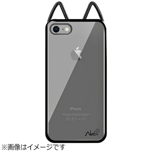 JAN 4573356881662 UI｜ユーアイ iPhone 8 Plus Lovely Nabi Metal Case クローム ブラック NABI166 株式会社UI スマートフォン・タブレット 画像