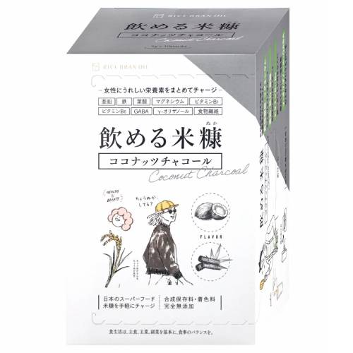 JAN 4573393773777 神明精米 飲める米糠 ココナッツチャコール 150g 株式会社神明きっちん ダイエット・健康 画像