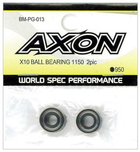 JAN 4573448241435 AXON X10 BALL BEARING 1150 2pic アクソン株式会社 ホビー 画像