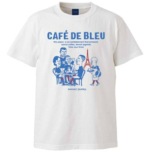 JAN 4573481821076 サッカージャンキー｜Soccer Junky 半袖TEE JERRY Tシャツ cafe de blue XLサイズ/ホワイト SJ19403-1 株式会社1009 スポーツ・アウトドア 画像