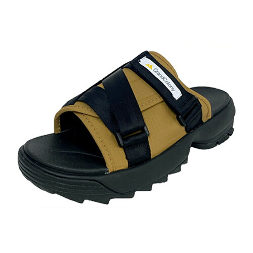 JAN 4573491447846 Grand Colony グランドコロニー RECYCLED NYLON COVER SANDAL M L.BROWN GRD-SDM-220010 株式会社スタンレーインターナショナル 靴 画像