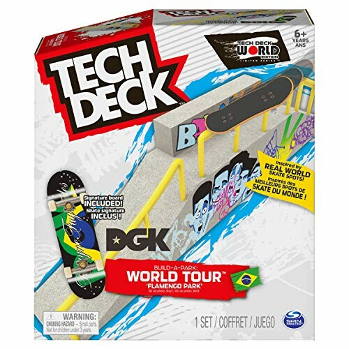 JAN 4573492674364 スピンマスター Spin Master TECH DECK テック デッキ Build-A-Park World Tour /FLAMENGO PARK/DGK 株式会社ライフバランス おもちゃ 画像