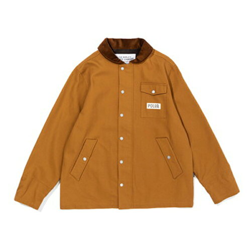 JAN 4573499442546 POLeR ポーラー JUNIPER JACKET ジュニパー ジャケット L CARAMEL 223MCV0006-CAR 株式会社キャンバス スポーツ・アウトドア 画像