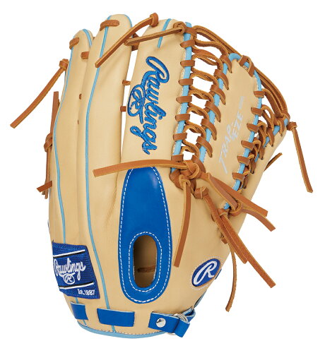 JAN 4573521771477 ローリングス Rawlings 野球用 軟式 HOH? MLB COLORSYNC 外野手用 サイズ12.75 GR1HMMT キャメル/ロイヤル 12.75インチ ローリングスジャパン(同) スポーツ・アウトドア 画像