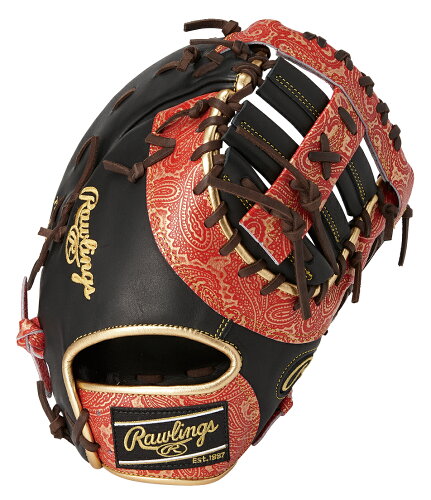 JAN 4573521788109 Rawlings 軟式 ファースト用ミット HOHR PAISLEY REVIVAL J00665319 ローリングスジャパン(同) スポーツ・アウトドア 画像