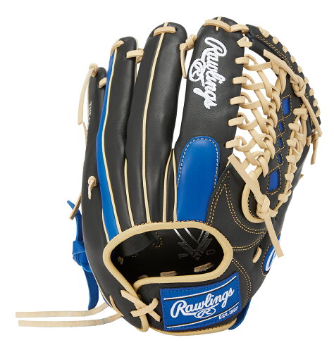 JAN 4573521789410 ローリングス Rawlings 野球用 大人用 グラブ グローブ レディース ソフトボール用 女性専用 HOH? DP COLORS オールラウンド用 サイズ12.0 インチ GS1FHDS66 ブラック/ロイヤル ローリングスジャパン(同) スポーツ・アウトドア 画像