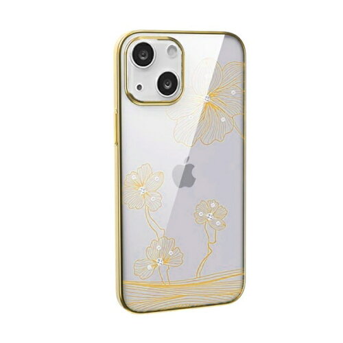 JAN 4573531543217 BELEX iPhone 13 対応 Crystal Flora Series case DEVIA gold DEVIA4321 株式会社BELEX スマートフォン・タブレット 画像