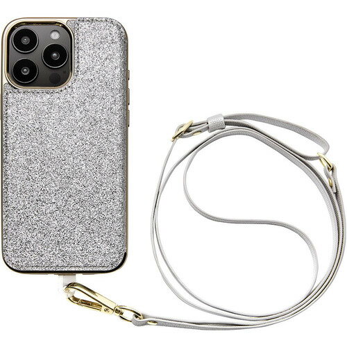 JAN 4573558555101 ユニケース Cross Body Case Duo for iPhone 16 Pro Max shine silver UNI-CSIP24LP-2CBSS 株式会社ユニケース スマートフォン・タブレット 画像