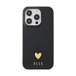 JAN 4573565909393 ELLE Slim Wrap Case for iPhone 15 Pro Black ELBLKWPIP2361P 株式会社FOX スマートフォン・タブレット 画像