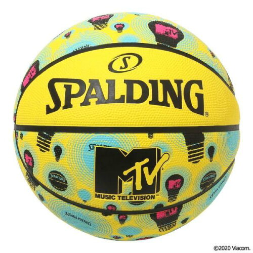 JAN 4580002460997 スポルディング SPALDING キッズ バスケットボール MTV バルブ BULB イエロー 84-198J 7000 スポルディング・ジャパン株式会社 スポーツ・アウトドア 画像