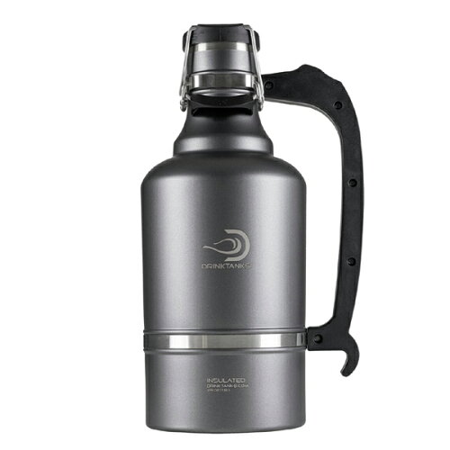 JAN 4580006700198 ドリンクタンクス DRINKTANKS 真空断熱グラウラー Gunmetal 128oz 3.8L 128-GUN-G 株式会社サントレーディングジャパン キッチン用品・食器・調理器具 画像