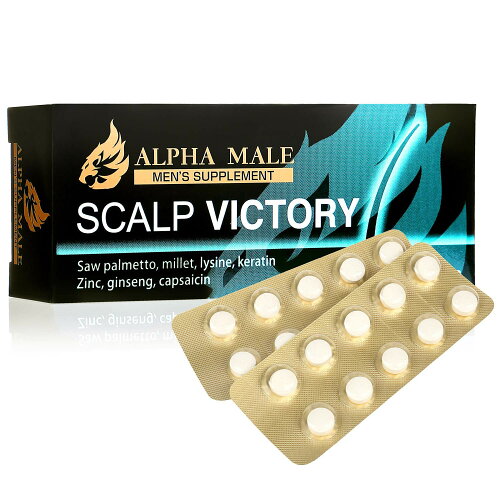 JAN 4580052600084 ALPHA MALE SCALP VICTORY 株式会社リミットエイト ダイエット・健康 画像