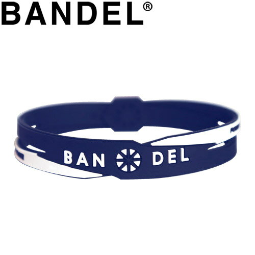 JAN 4580094440525 バンデル ブレスレット Cross Bracelet Navy×White 株式会社BANDEL スポーツ・アウトドア 画像