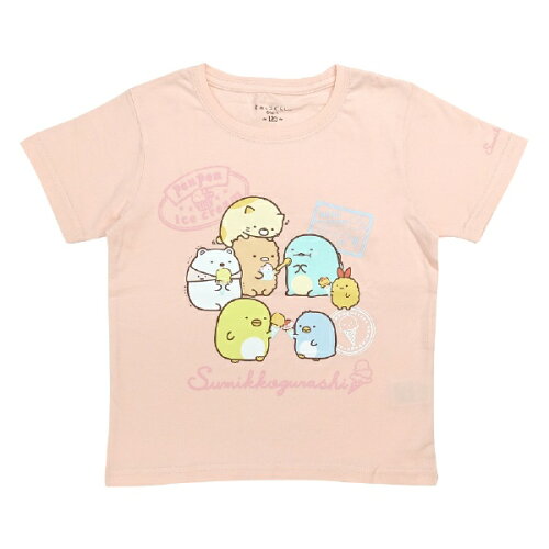 JAN 4580112027332 ファインプラス｜FINE PLUS すみっコぐらし KIDS ペンペンアイス Tシャツ 150cm ピンク 22833897 株式会社ファインプラス キッズ・ベビー・マタニティ 画像