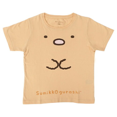 JAN 4580112047262 ファインプラス｜FINE PLUS すみっコぐらし キッズ なりきり Tシャツ 130cm オレンジ とんかつ 22833898 株式会社ファインプラス キッズ・ベビー・マタニティ 画像