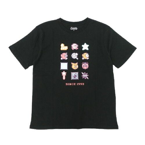 JAN 4580112069981 ファインプラス｜FINE PLUS 星のカービィ ドットアイコン Tシャツ Sサイズ ブラック 22863110 株式会社ファインプラス おもちゃ 画像