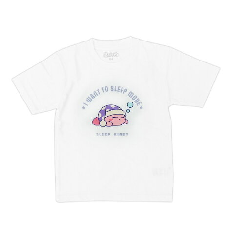 JAN 4580112074534 ファインプラス｜FINE PLUS 星のカービィ KIDS Tシャツ カービィ スリープ 110cm ホワイト 22863160 株式会社ファインプラス おもちゃ 画像