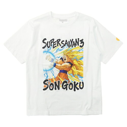 JAN 4580112091982 ファインプラス｜FINE PLUS ドラゴンボールZ 悟空 かめはめ波 半袖 Tシャツ Sサイズ ホワイト 22863218 株式会社ファインプラス おもちゃ 画像