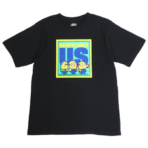 JAN 4580112095799 ファインプラス｜FINE PLUS ミニオンズ DM4 BOX Tシャツ BLACK L 22863246 株式会社ファインプラス おもちゃ 画像