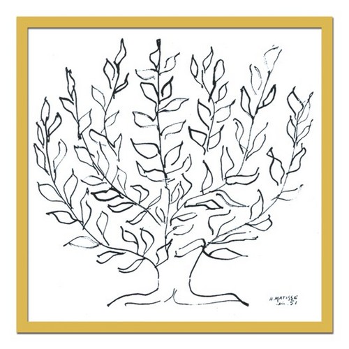 JAN 4580189496482 インテリアアート／Henri, Matisse　（Le platane, 1951)K-Art.Japan 有限会社K-Art.Japan インテリア・寝具・収納 画像