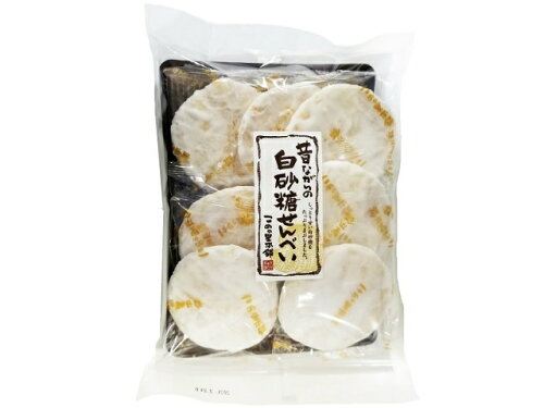 JAN 4580192412066 こめの里本舗 白砂糖煎餅 7枚 有限会社こめの里本舗 スイーツ・お菓子 画像