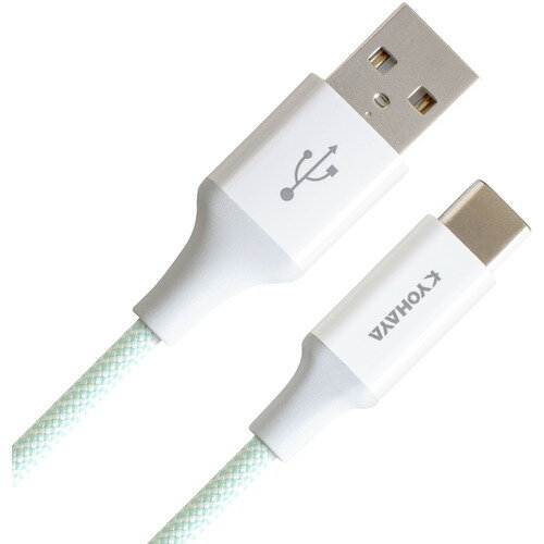 JAN 4580212298717 京ハヤ USB A to USB C ケーブル カラフルタイプ 1.2m グリーン JKFAC120GN 株式会社京ハヤ TV・オーディオ・カメラ 画像