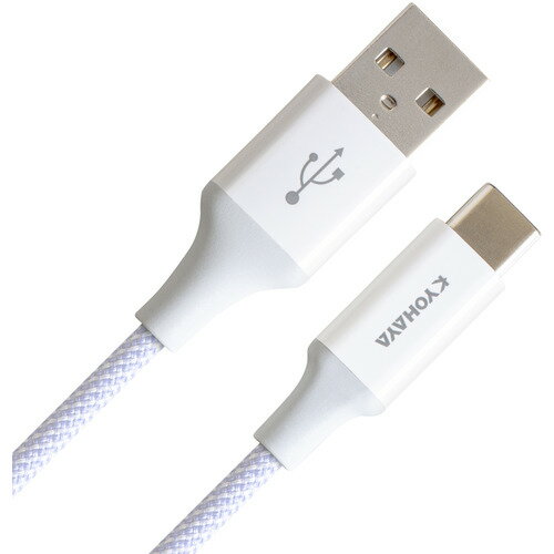 JAN 4580212298731 京ハヤ USB A to USB C ケーブル カラフルタイプ 1.2m パープル JKFAC120PP 株式会社京ハヤ TV・オーディオ・カメラ 画像