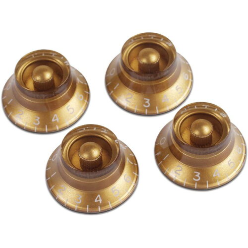 JAN 4580228694527 Gibson Top Hat Knobs 4 pack Gold PRHK-020 ギブソン・ブランズ・ジャパン株式会社 楽器・音響機器 画像