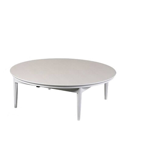 JAN 4580261489821 北欧デザインこたつテーブル コンフィ  丸型 ホワイト 株式会社ナカムラ 家電 画像