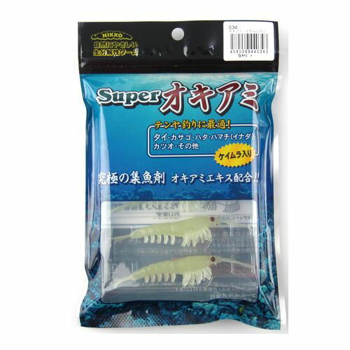 JAN 4580269440343 NIKKO KASEI ニッコー化成 スーパーオキアミ L 034 ニッコー化成株式会社 スポーツ・アウトドア 画像