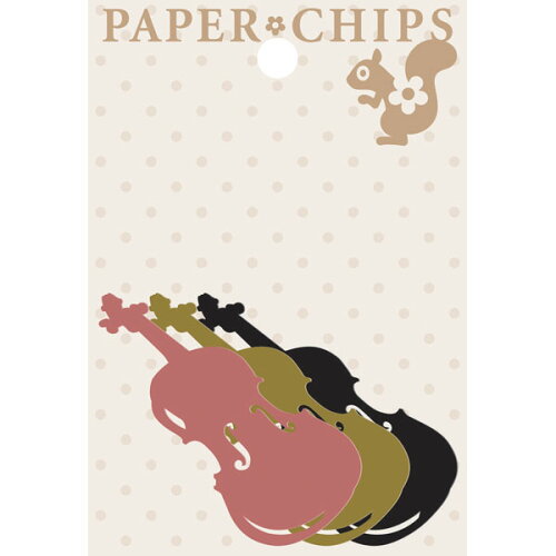 JAN 4580298811862 ペーパーチップス (バイオリン)(Lサイズ) PaperChips 楽器シリーズ 株式会社フェリッティ 日用品雑貨・文房具・手芸 画像