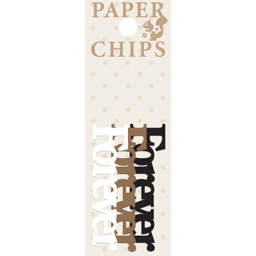 JAN 4580298812593 ペーパーチップス (フォーエバー bc)(Mサイズ)(ベーシックカラー)ダイカット Forever PaperChips 株式会社フェリッティ 日用品雑貨・文房具・手芸 画像