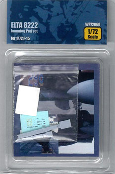 JAN 4580314903137 1/72 ELTA 8222 ジャミングポッドセット F－15用 ウルフパック 株式会社ビーバーコーポレーション ホビー 画像