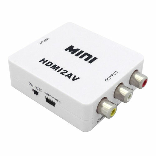 JAN 4580335333623 3Aカンパニー HDMI to AV変換アダプター HDMI入力-AV出力 3A-HDAV100 株式会社3Aカンパニー パソコン・周辺機器 画像