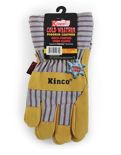 JAN 4580337889777 kinco gloves キンコグローブ  lined grain pigskin glove   m エコツールマーケット株式会社 日用品雑貨・文房具・手芸 画像