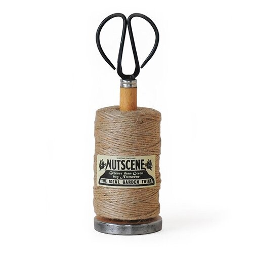 JAN 4580337901622 Nutscene Salvaged Mill Bobbin Holder with Spool of Twine BOBBT Red エコツールマーケット株式会社 インテリア・寝具・収納 画像