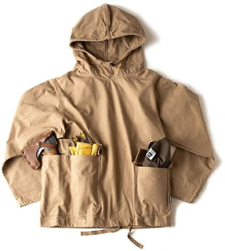 JAN 4580352570339 GRIP SWANY｜グリップスワニー CAMP SALVAGE PARKA Mサイズ/BEIGE GSJ-50 (同)グッドタイム スポーツ・アウトドア 画像