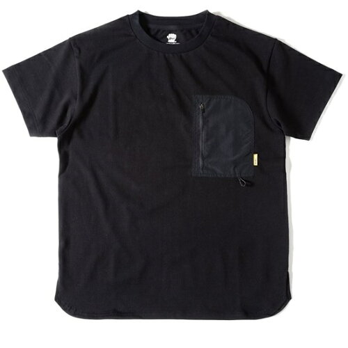 JAN 4580352575945 GRIP SWANY｜グリップスワニー メンズ GEAR POCKET T SHIRT 2.0 ギア ポケットTシャツ Mサイズ/インクブラック GSC-34 (同)グッドタイム メンズファッション 画像