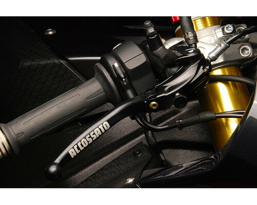 JAN 4580365590379 ACCOSSATO アコサット ブレーキレバーLV020 Bタイプ カラー：チタン CBR1000RR FIRE BLADE ファイアブレード CBR600RR S1000RR 株式会社松本エンジニアリング 車用品・バイク用品 画像