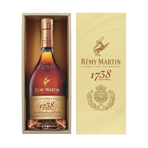 JAN 4580370840018 レミーマルタン 1738ギフト 750ml Remy Cointreau Japan株式会社 ビール・洋酒 画像