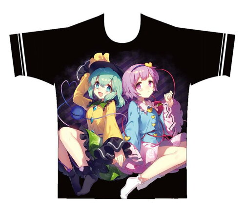 JAN 4580371409054 東方Project フルカラーTシャツ 古明地さとり＆こいし illust.まさる.jp サイズXL イザナギ 株式会社イザナギ ホビー 画像