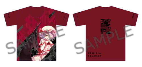 JAN 4580371410845 東方Project フルカラーTシャツ レミリア・スカーレット illust.shnva サイズM イザナギ 株式会社イザナギ ホビー 画像