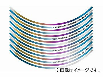 JAN 4580394163247 三宅デザインファクトリー MDF チタニウムリムストライプ 有限会社三宅デザインファクトリー 車用品・バイク用品 画像